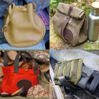 kleine Taschen, Brottaschen, Seitentaschen...