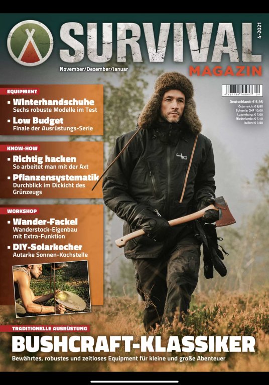 absolut canoe im Survival Magazin - absolut canoe im Survival Magazin