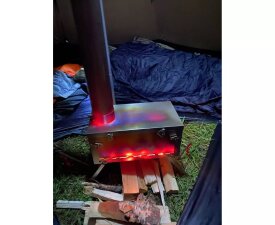 Winnerwell® Fastfold PLUS Titanium Outdoorofen M...