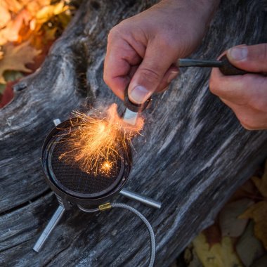 Swedish FireSteel Feuerstahl BIO scout 2in1