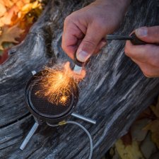 Swedish FireSteel Feuerstahl BIO scout 2in1