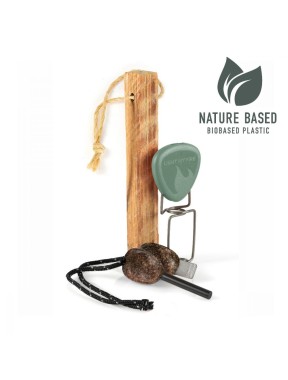 FireLighting Kit BIO 3teilig sandygreen/cocoshell
