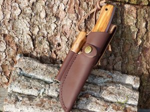 ØYO FEMUNDEN bushcraftmesser  mit Feuerstahl