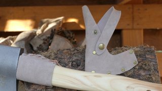 ØYO Hikingaxt - Touringaxt mit Hickory Schaft
