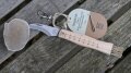 Øyo Pilzmesser klappbar mit Bürste – Buchenholzgriff