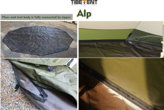 TIBETENT ALP 5 PRO inkl. pro Boden