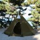 WildNester ALP 7 com Das grüne NordischeTipi