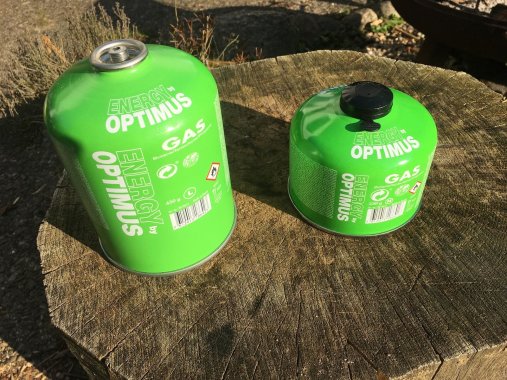 OPTIMUS Ventil Gaskartusche