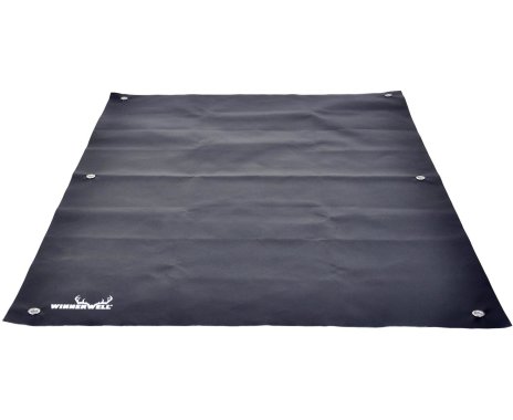 Feuerschutzmatte aus siliconbeschichteter Glasfaser 98 x 150 cm # 910359