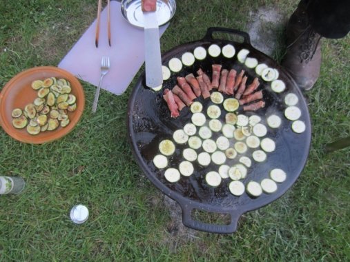 Original Pfanne - Grillschale 48 cm  inkl. Tasche