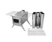 Winnerwell® Nomad 1G L – Campingofen zum Heizen und Kochen