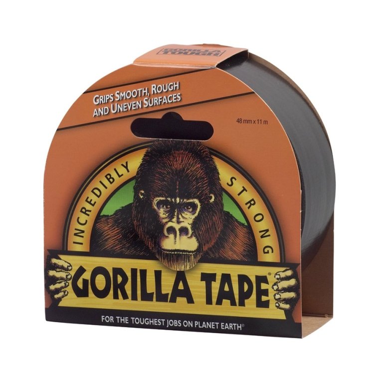 3 x Gorilla Tape Handy Roll to go 25mm x 9m Klebeband starke Klebeband Gorilla Kleber