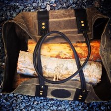 Birchbark GDT Log Bag # 605 Feuerholz Tasche