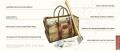 Birchbark GDT Log Bag Braun # 605