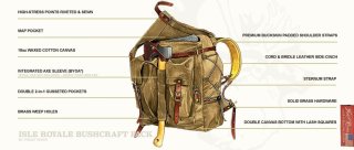 Isle Royale Bushcraft Pack