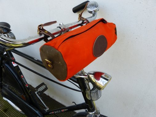 Sawbill Trail Bike Handlebar Bag Orange # 382-O