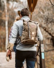 Arrowhead Trail Rolltop Pack # 396 Seitentaschen