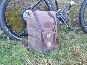 Arrowhead Trail Rolltop Pack # 396 Seitentaschen