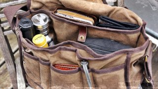Vintage Messenger Bag  # 896