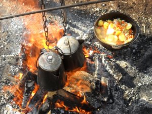 Percolator Campfire - stainless steel Kaffeekanne